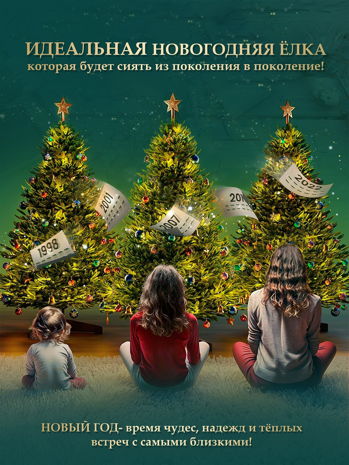 Ель искусственная Царь Елка Оникс