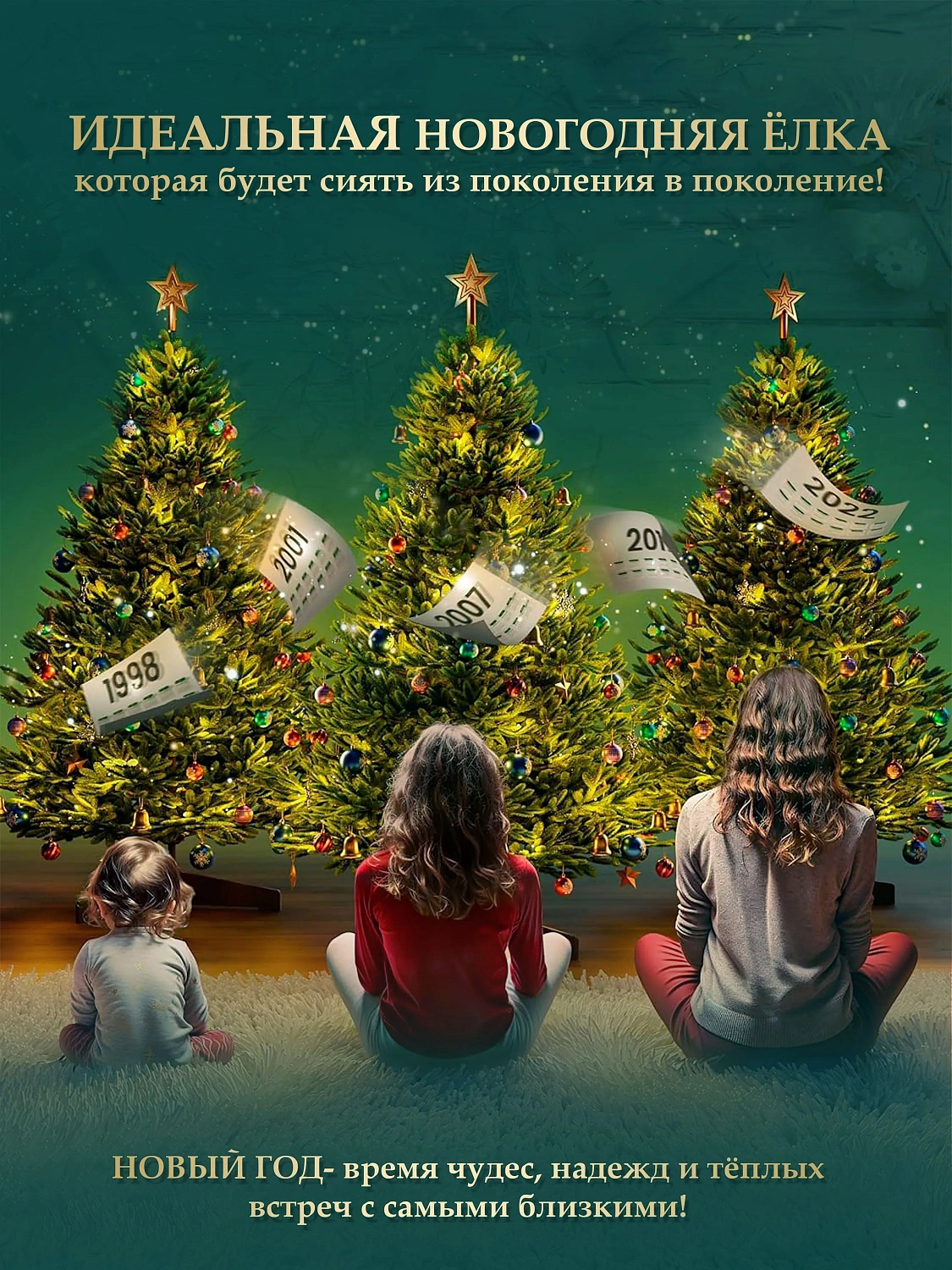Ель искусственная Царь Елка Раскидистая Премиум заснеженная с освещением LED 300 см